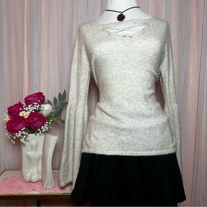 American Eagle Outfitters Soft Cream Sweater